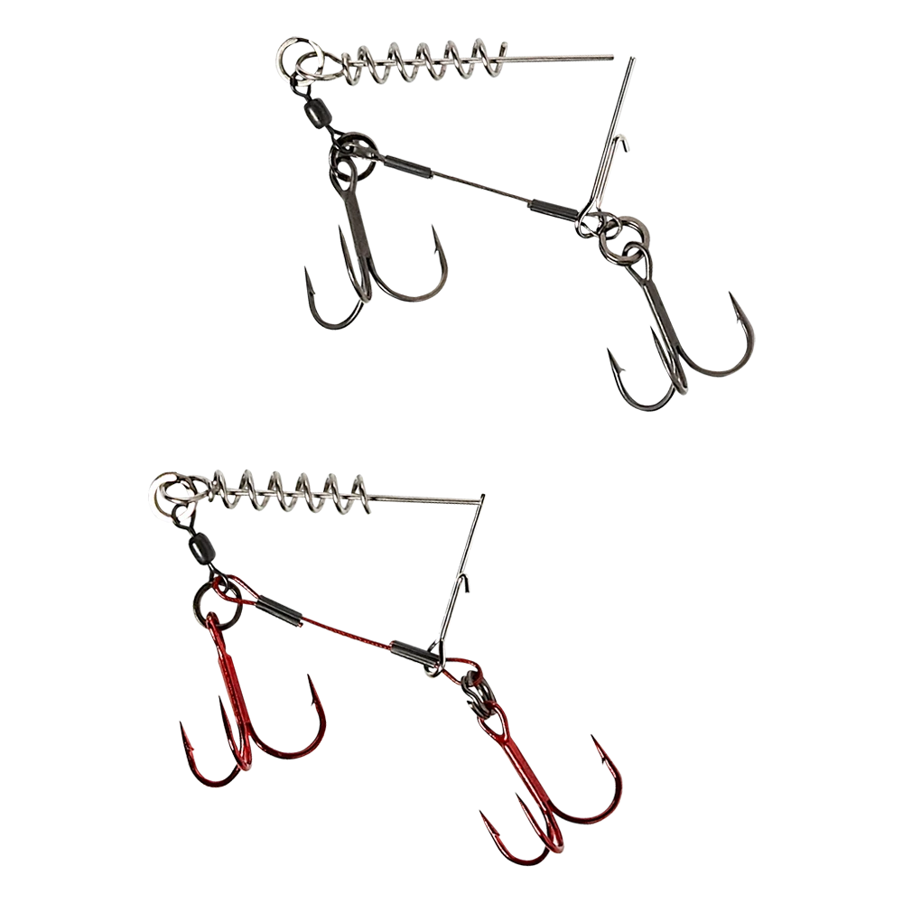 Savage Gear Carbon49 Corkscrew Stinger 2 Drilling #1