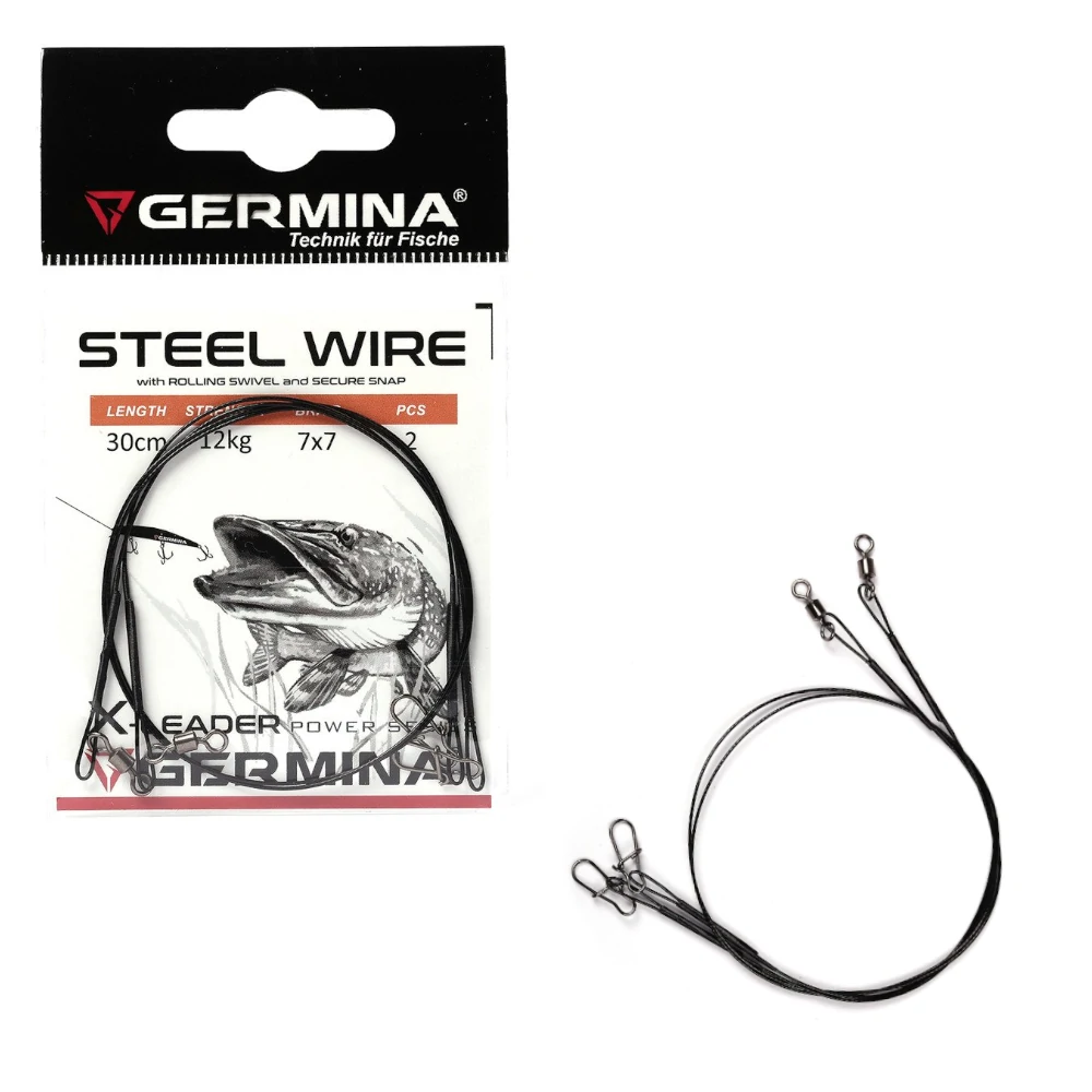 Germina Steel Wire X-Leader 7X7 30cm