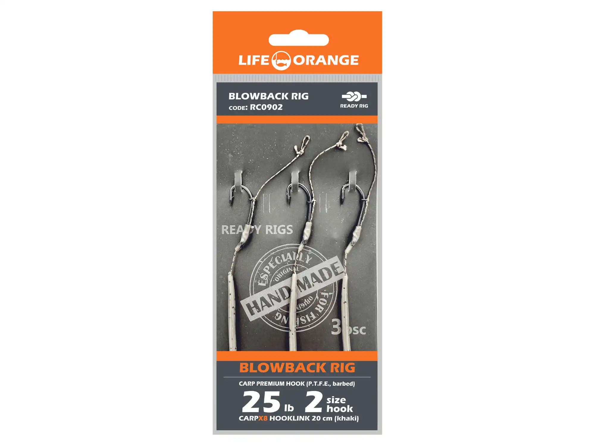 Life Orange Blowback Rig 20cm #4