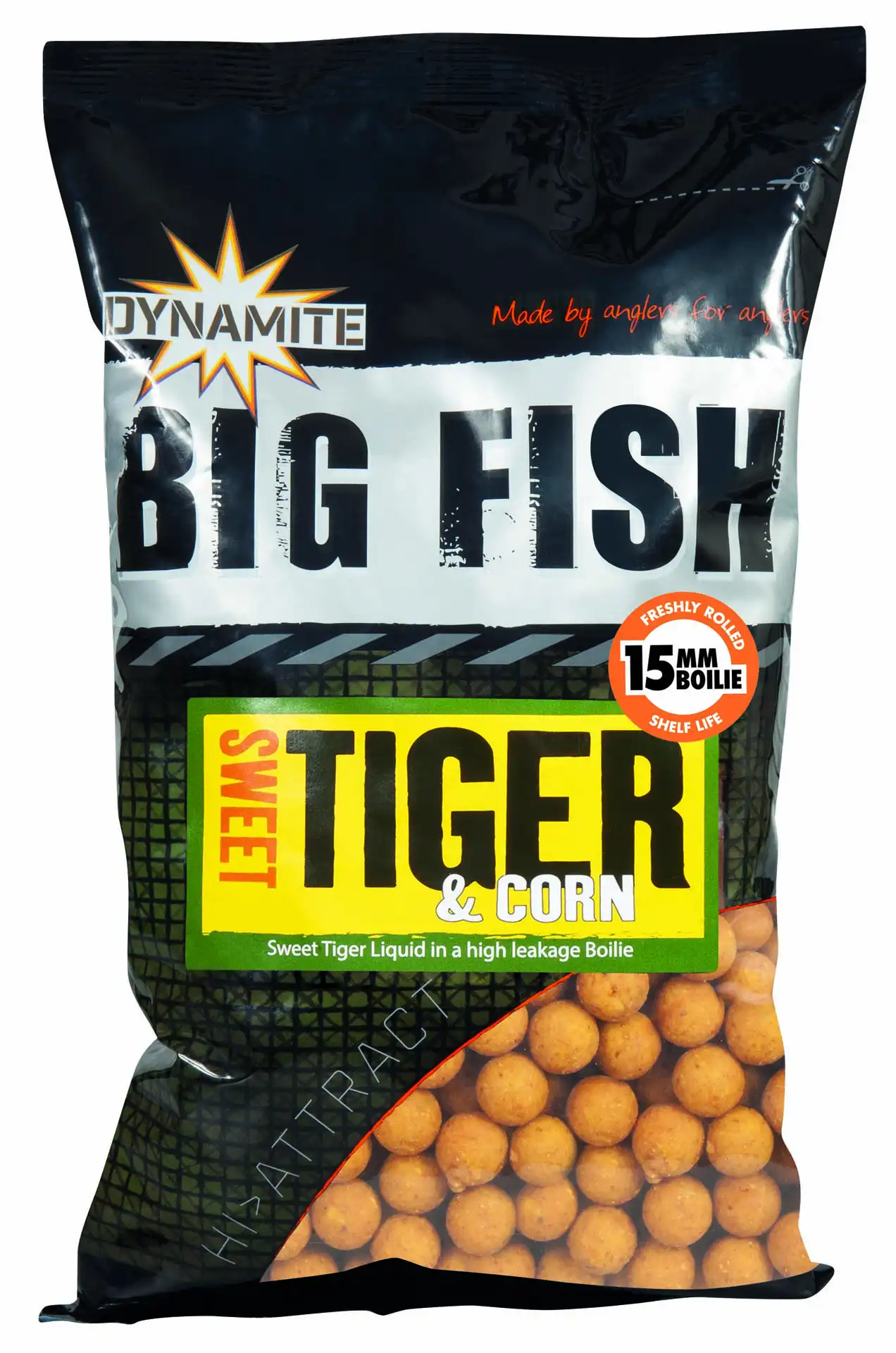 Dynamite Baits Big Fish Boilies 1kg 20mm Sweet Tiger & Corn