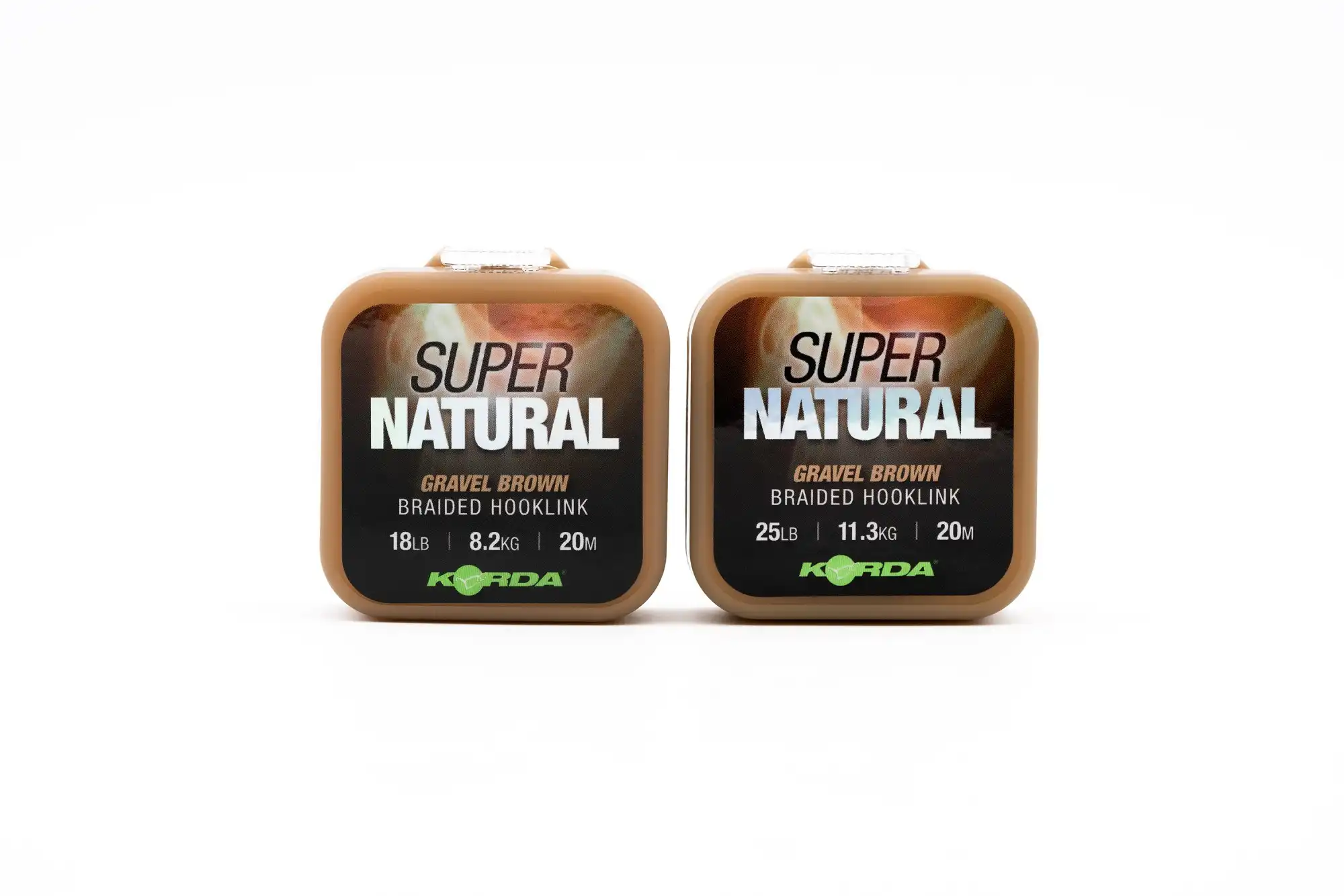 Korda Super Natural 18lb 20m Gravel Brown