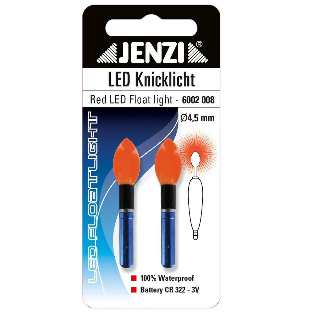 Jenzi LED Knicklicht Bulb Rot