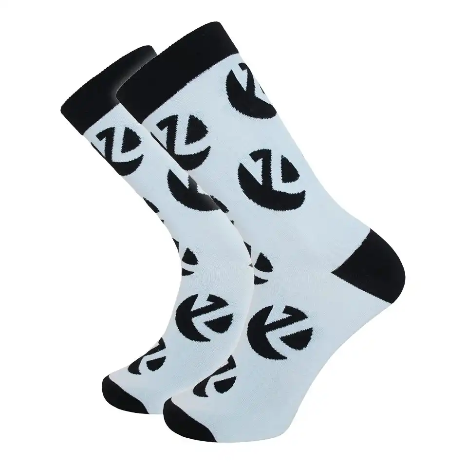 Zeck White Socks ZECK #41-46 White