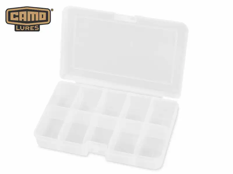 Camo Lures Tackle Box Small II Transparent 16,5x3,1x11,2cm
