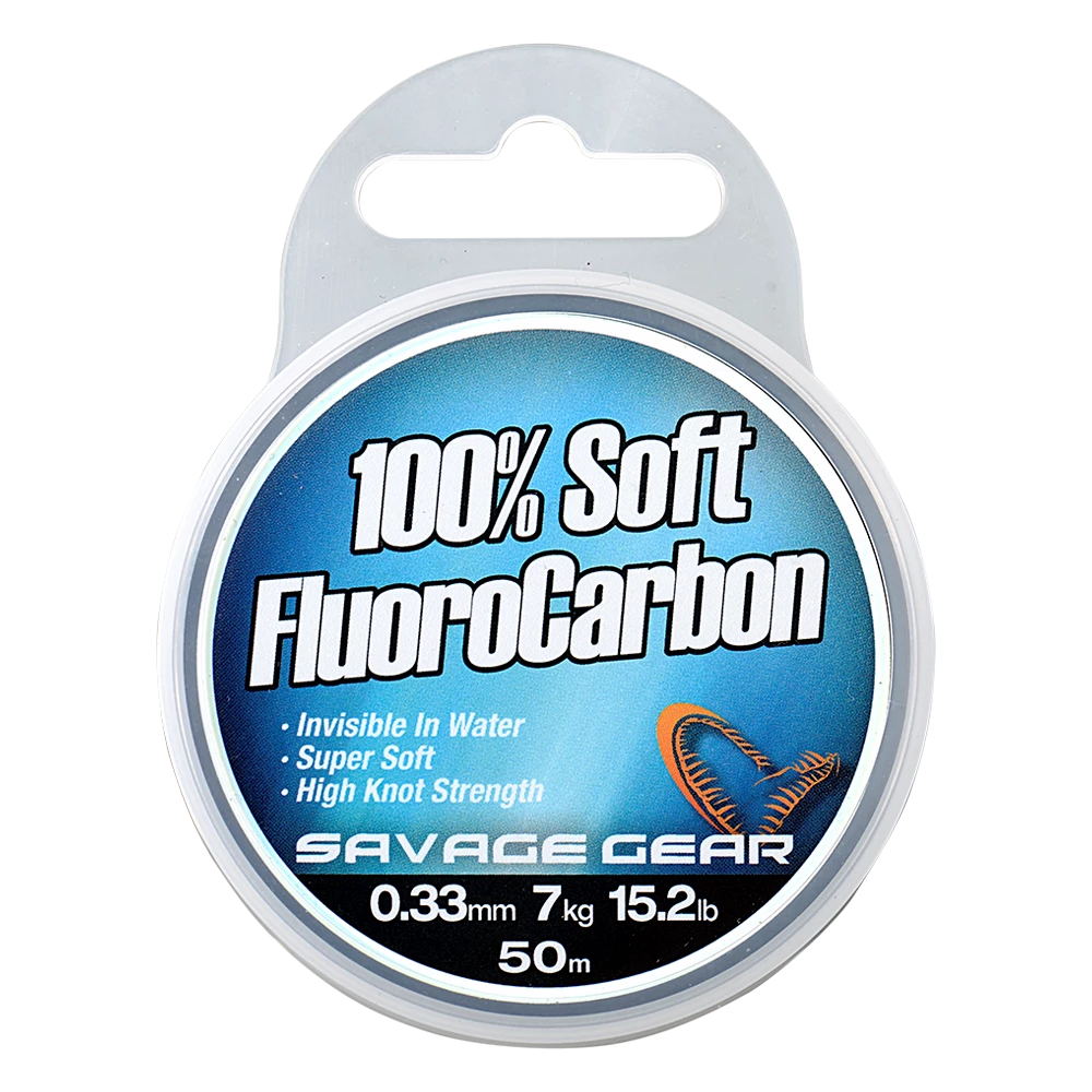 Savage Gear Soft Fluorocarbon 15m Clear 0,92mm 40,5kg
