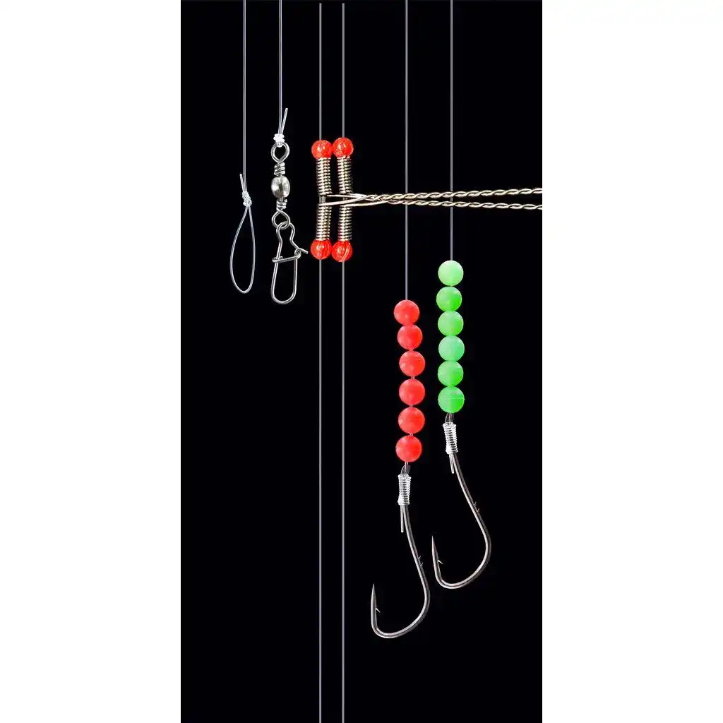 Dega Vorfach für Butt Aal Dorsch Perle #1 70cm 0,45mm