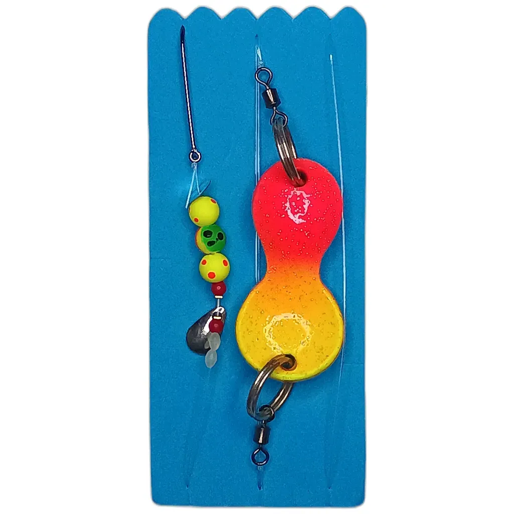 YAD SFR Butt Spoon #2 80g Red and Yellow 0,40mm