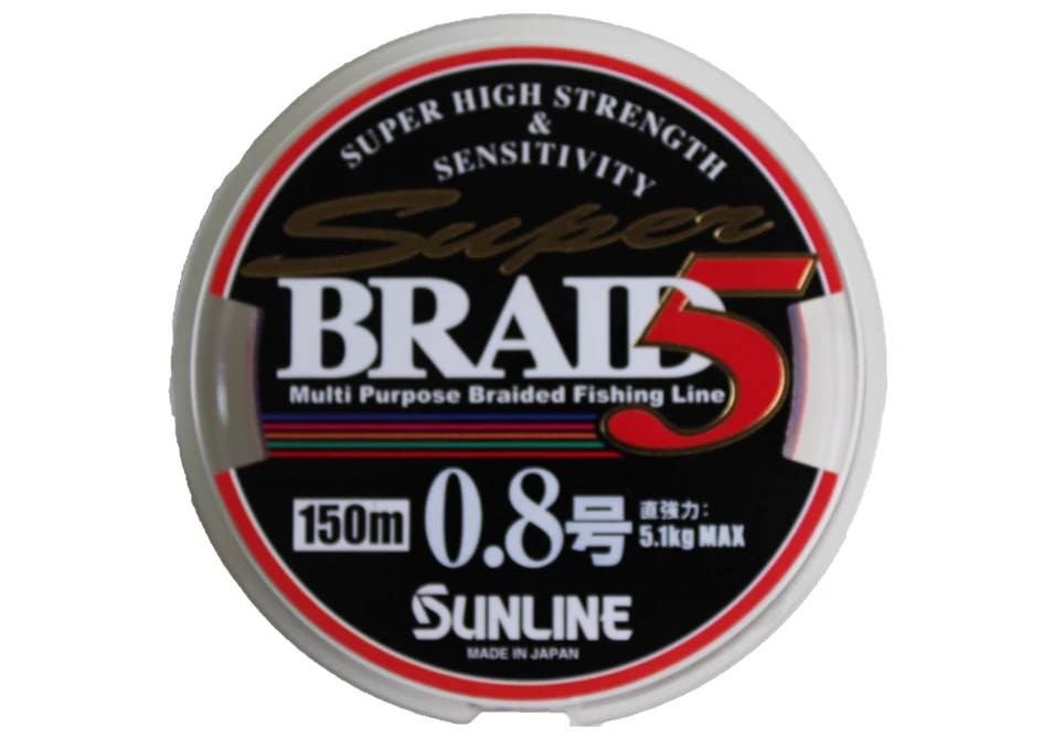 Sunline Super Braid 5 150m Multicolor 8,8kg