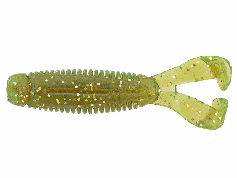 Z-Man Esca Micro Goat Da 4,4 Cm - Confezione Da 8 Pezzi, Pesca Finesse Per Crappie E Persico, ElaZtech 10X, Code Gemelle