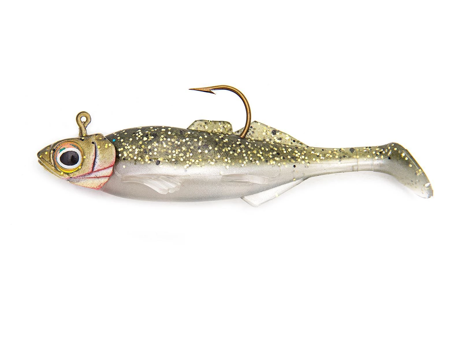 Gitzit Paddle Fry 3" Golden Shiner