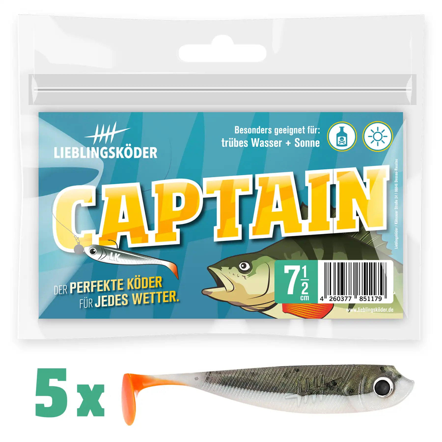 Lieblingsköder 7,5cm Captain