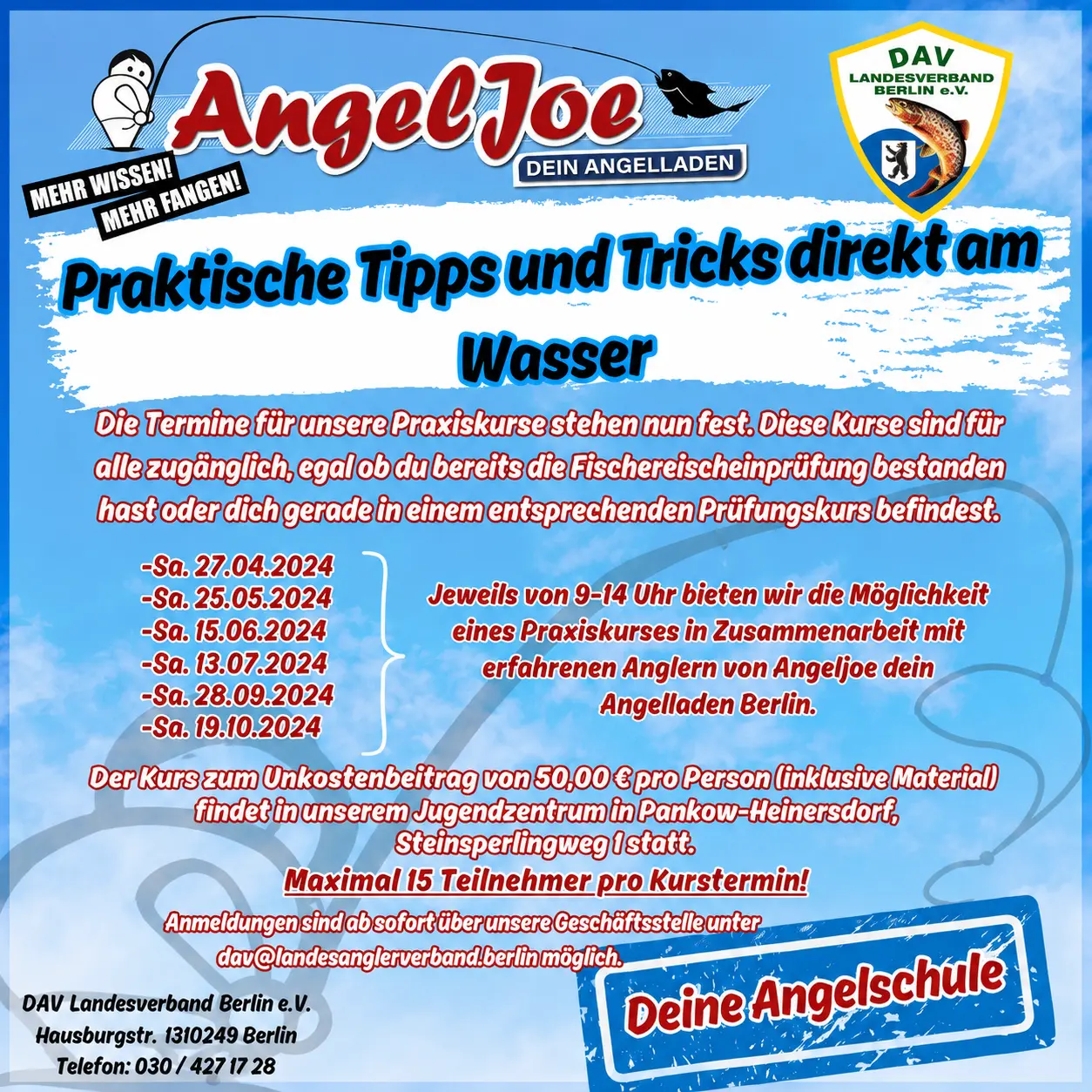 Deine Angelschule praktische Tipps und Tricks direkt am Wasser