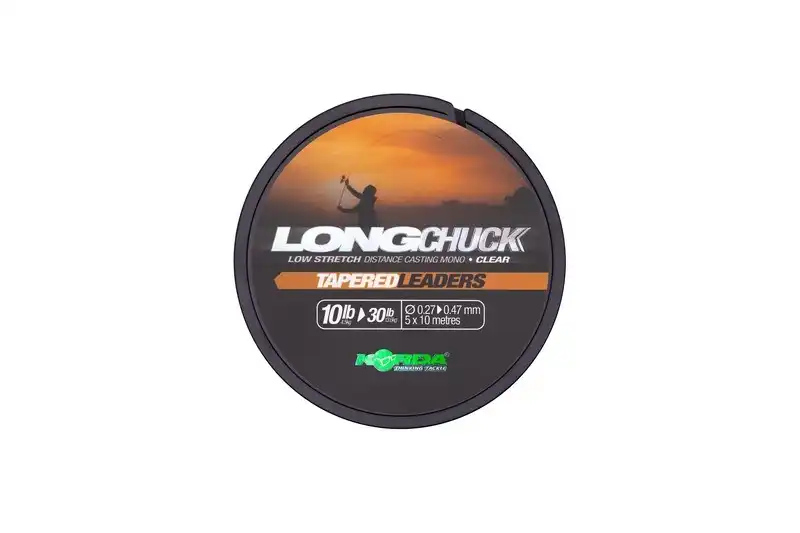 Korda LongChuck Tapered Leaders 10-30lb/0.27-0.47mm 10m