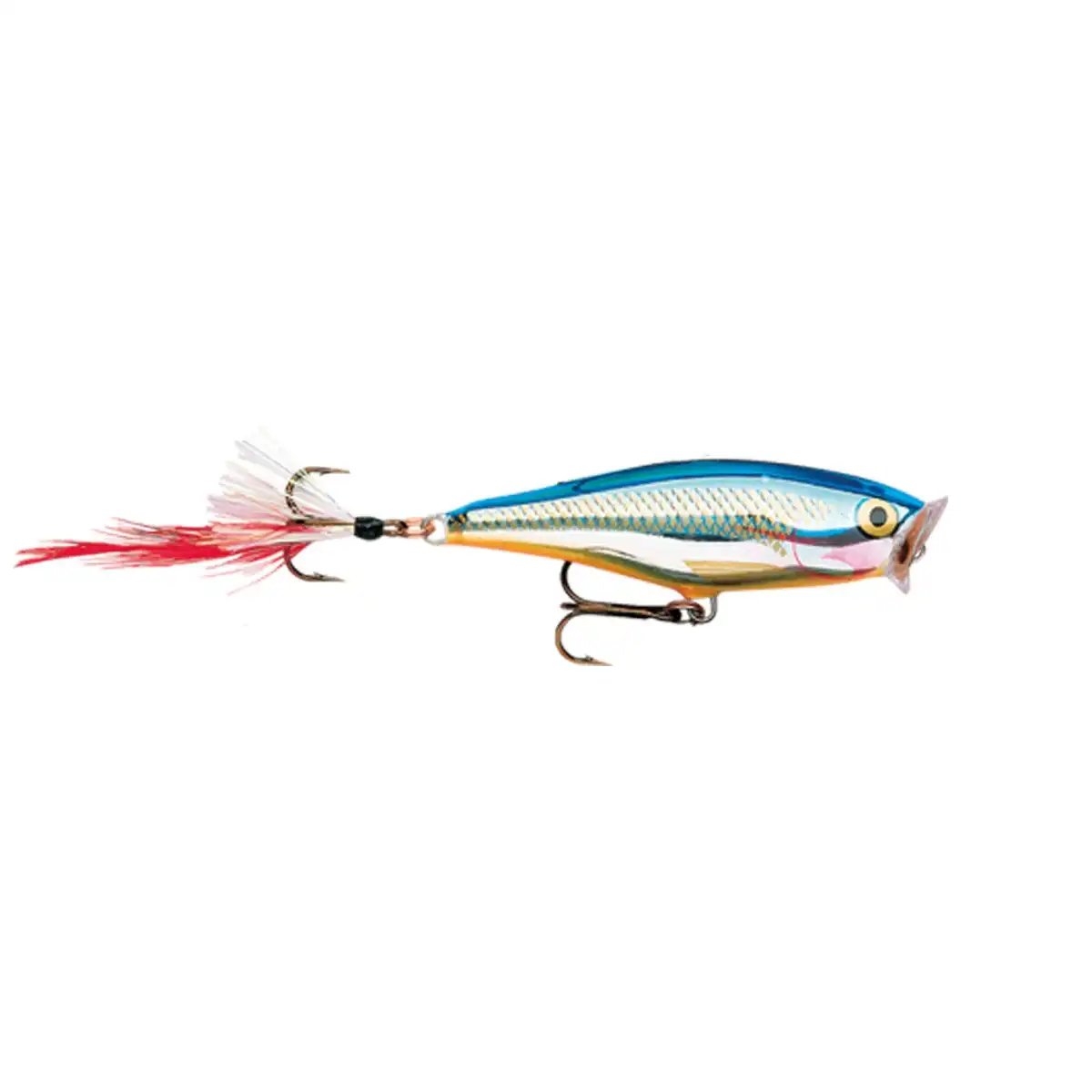 Rapala Skitter Pop 6cm Silver Blue