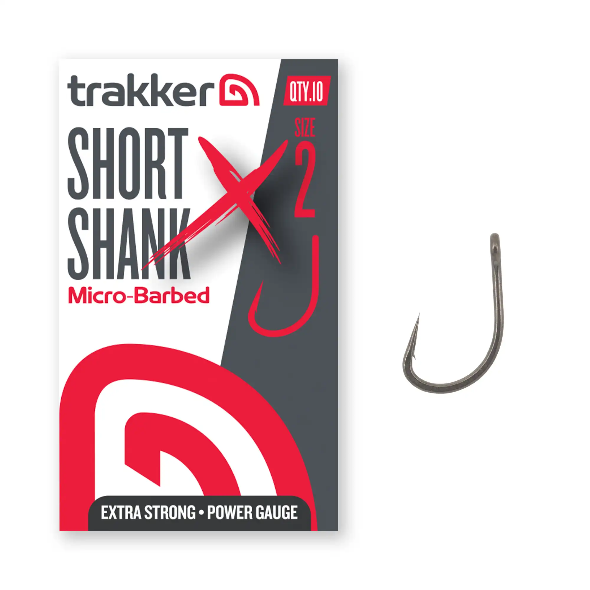 Trakker Short Shank XS Hooks Micro Barbed #2 Trakker Short Shank XS Hooks Micro Barbed #2