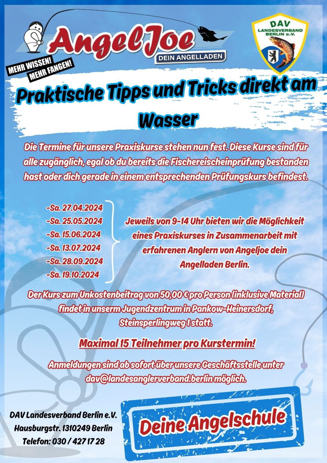 Deine Angelschule praktische Tipps und Tricks direkt am Wasser
