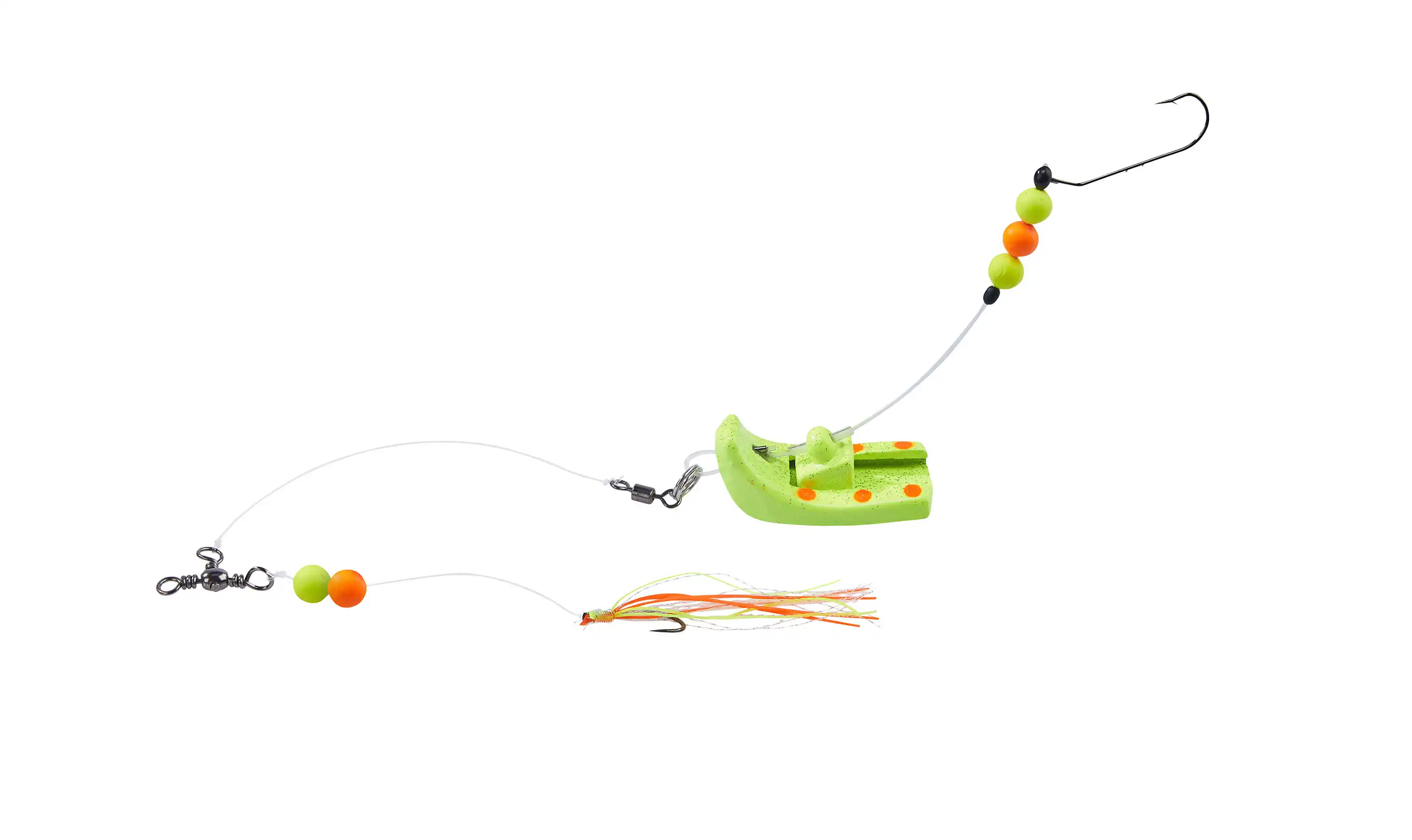 Balzer Plattfisch Perchman Rig 28g Gelb-Rote Punke