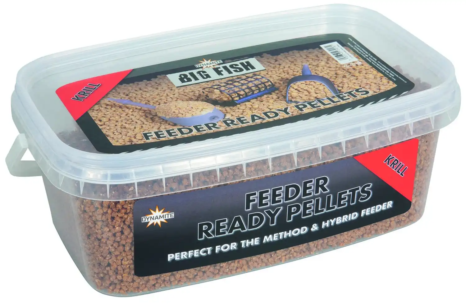 Dynamite Baits Big Fish Feeder Ready Pellets 1,2kg 2mm Krill
