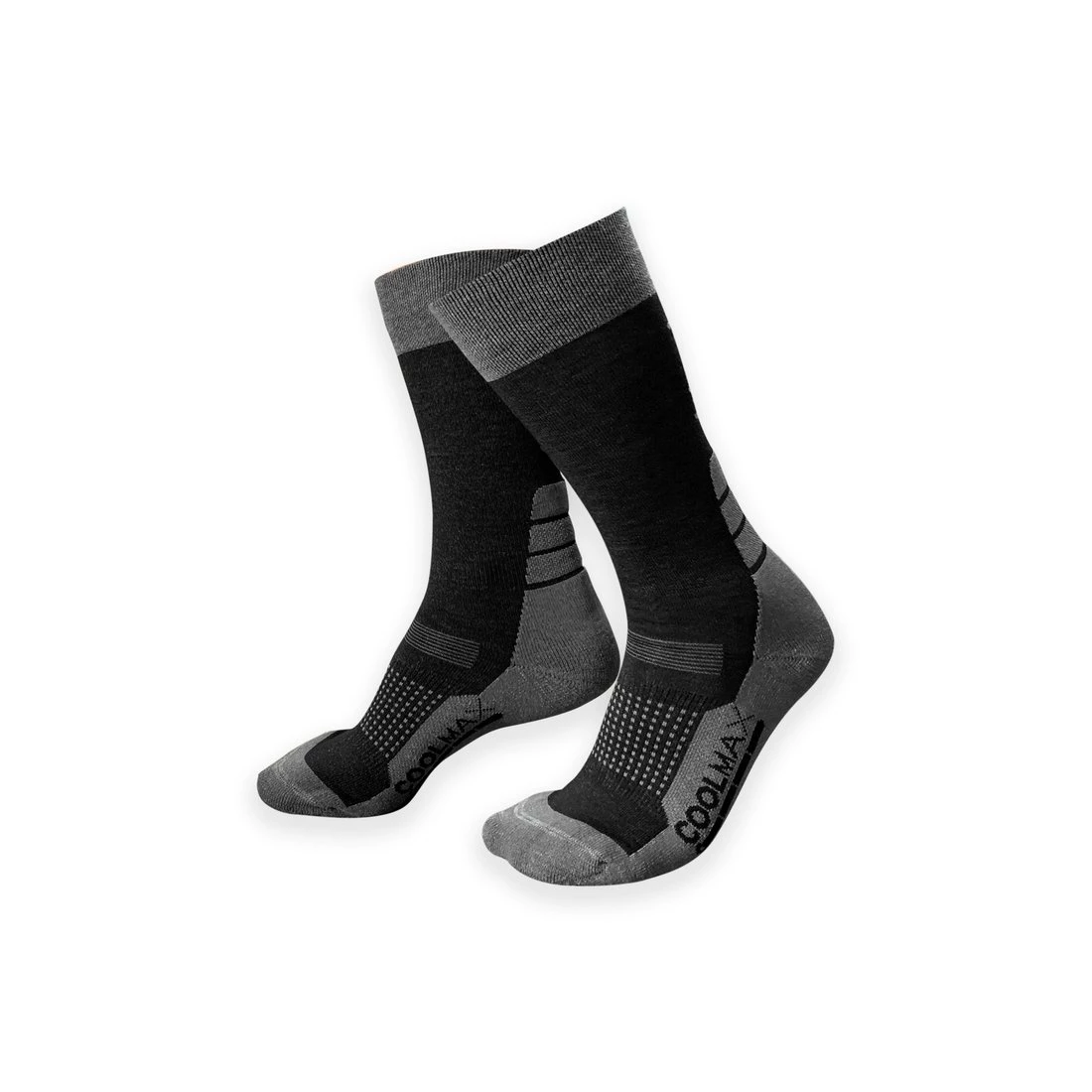 Gamakatsu G-Socks Cool Outdoorsocken #35-38 Black Grey