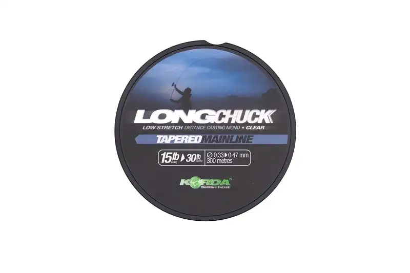 Korda LongChuck Tapered Mainline 15-30lb/0.33-0.47mm