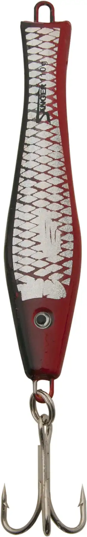 Aquantic 3D Holo Pilke 30g Schwarz/Rot