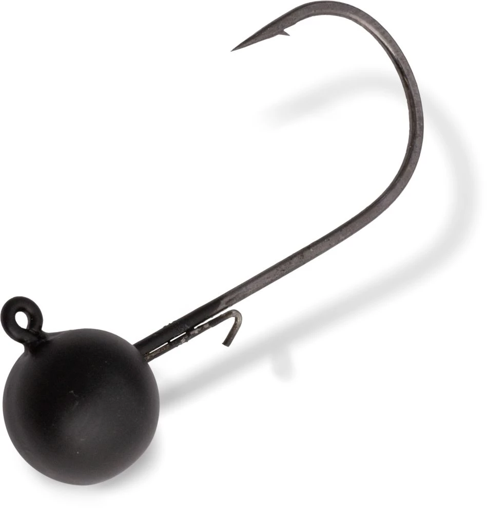 Quantum 4street Tungsten Ball Jig Head #3/0 Schwarz 3,5g