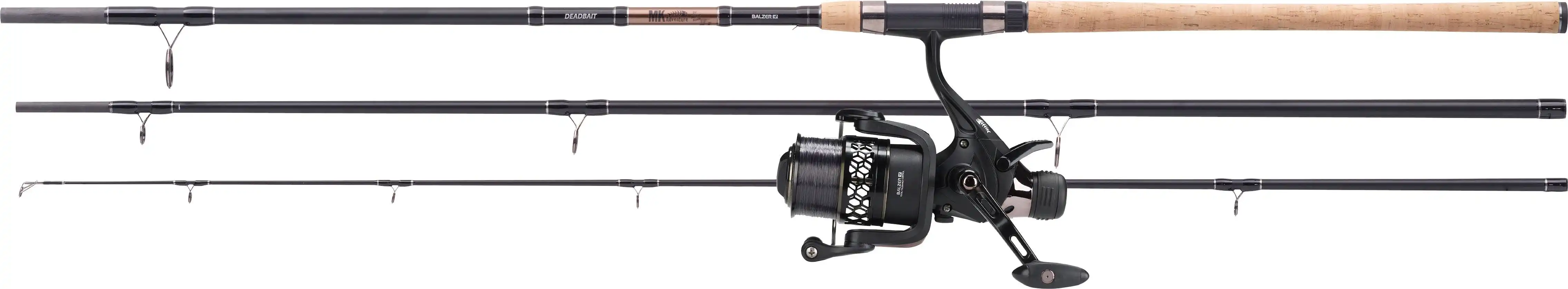 Balzer MK Combo Deadbait 3,55m MK BR Rolle mit 0,35mm Schnur