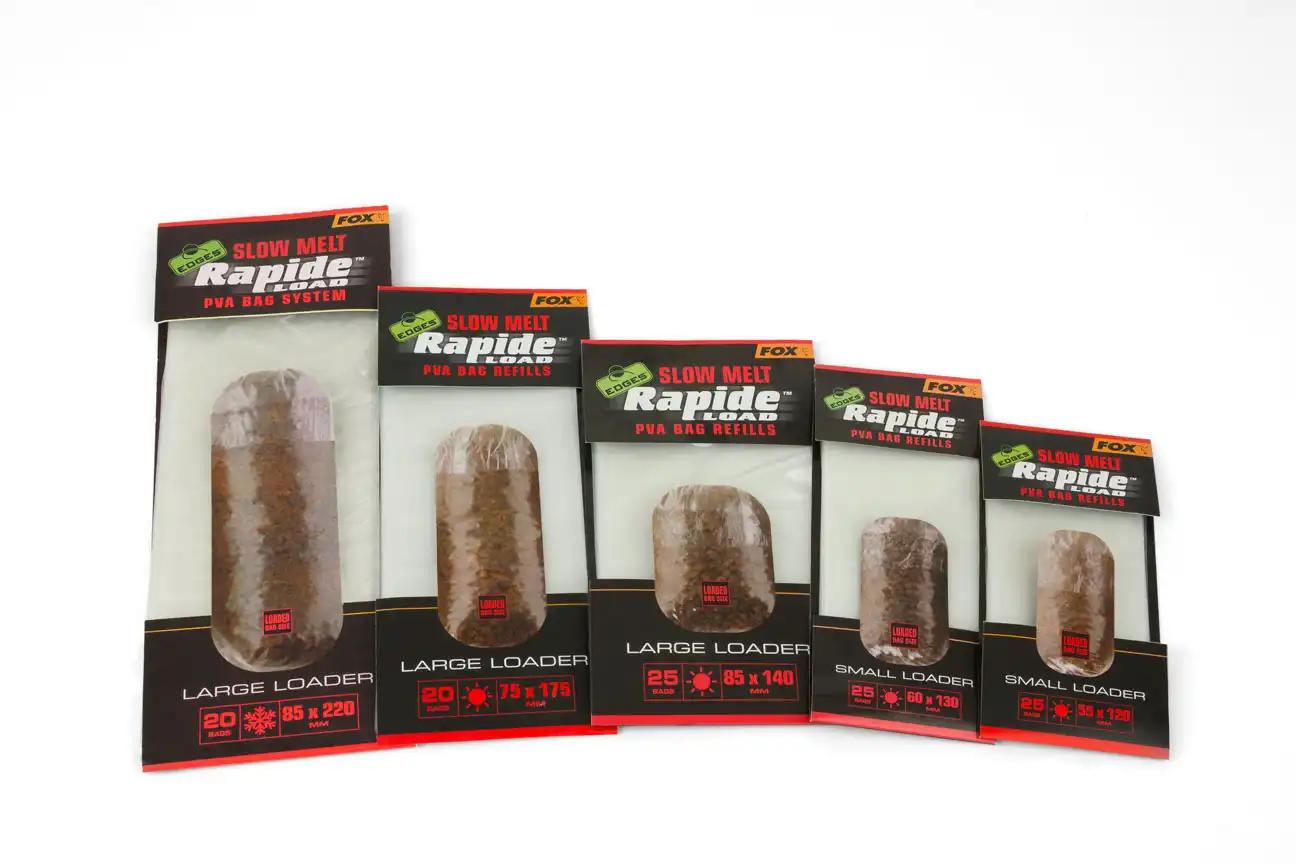 FOX Carp EDGES Rapide Load PVA Bag Refills Slow Melt 85mmx220mm