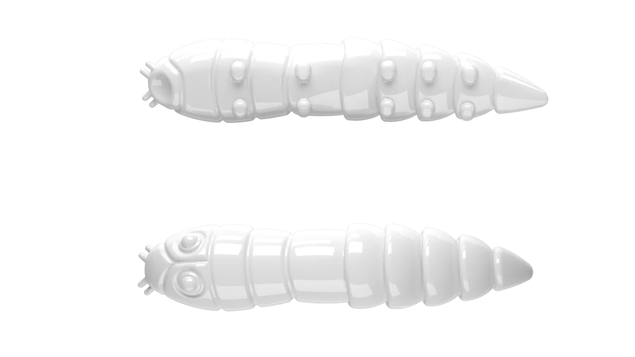 Libra Lures Kukolka 42 Krill #001 white