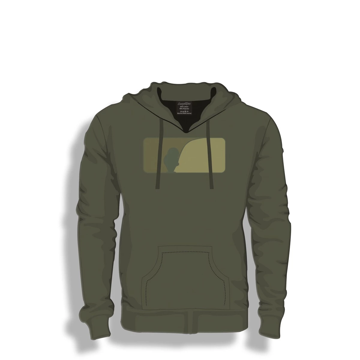 Angeljoe Hoodie US Style Olive #XS