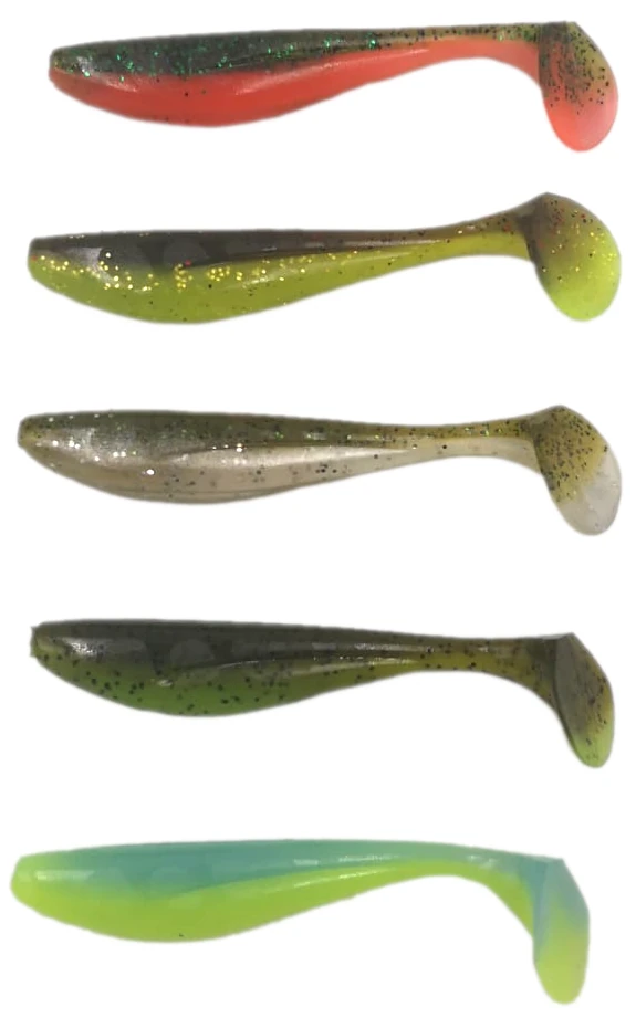 FishUp Wizzle Shad 3" Sky Chartreuse