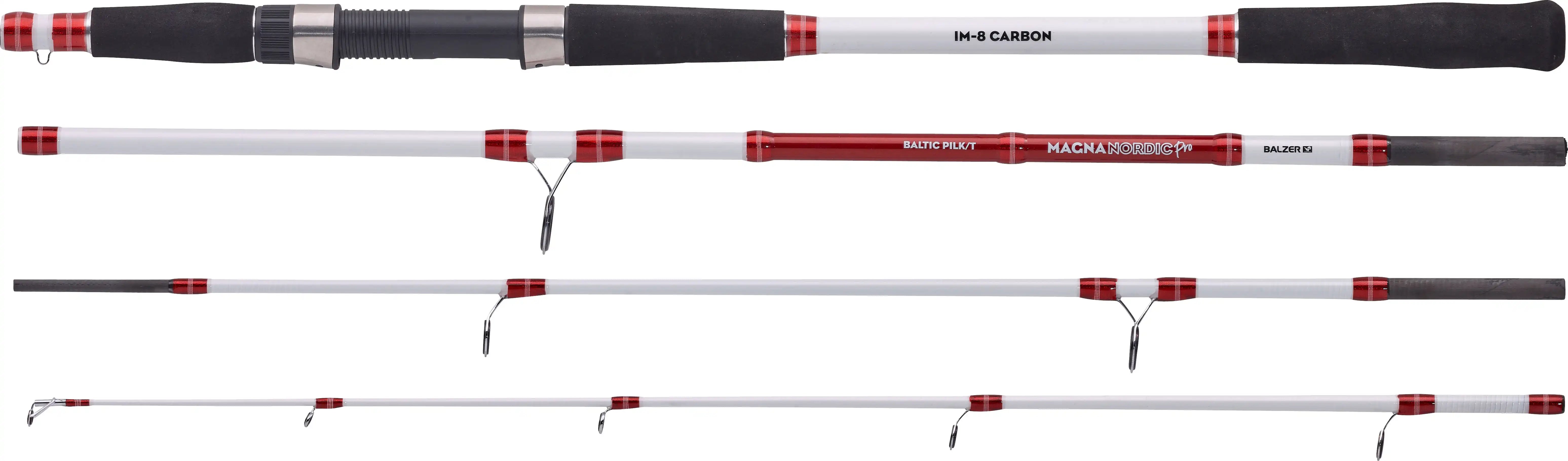 Balzer Magna Nordic Pro Baltic Pilk/Travel 4-teilig 2,40m 60-160g