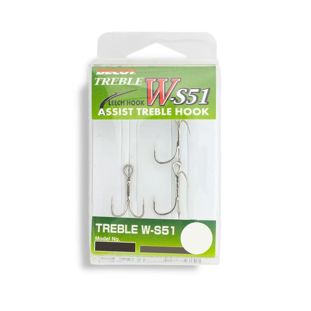 Decoy Assist Treble Hook W-S51 #6