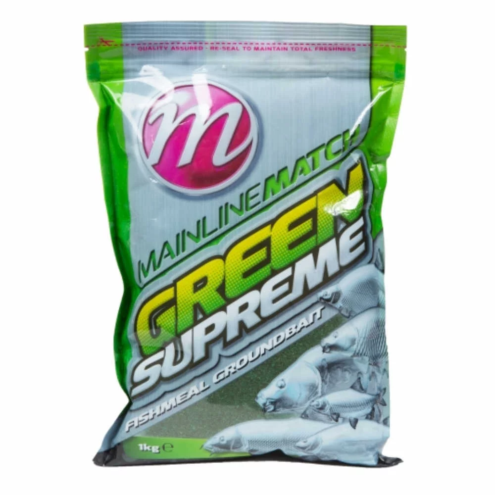 Mainline Green Supreme Fishmeal 1kg Fishmeal