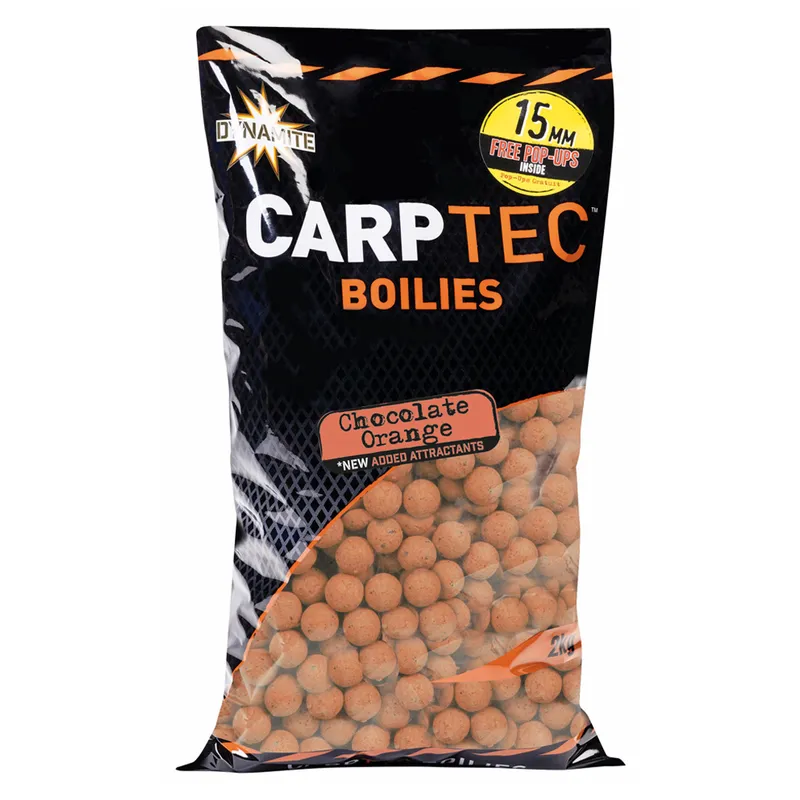 Dynamite Baits Carptec Boilies 300g 15mm Choco Orange