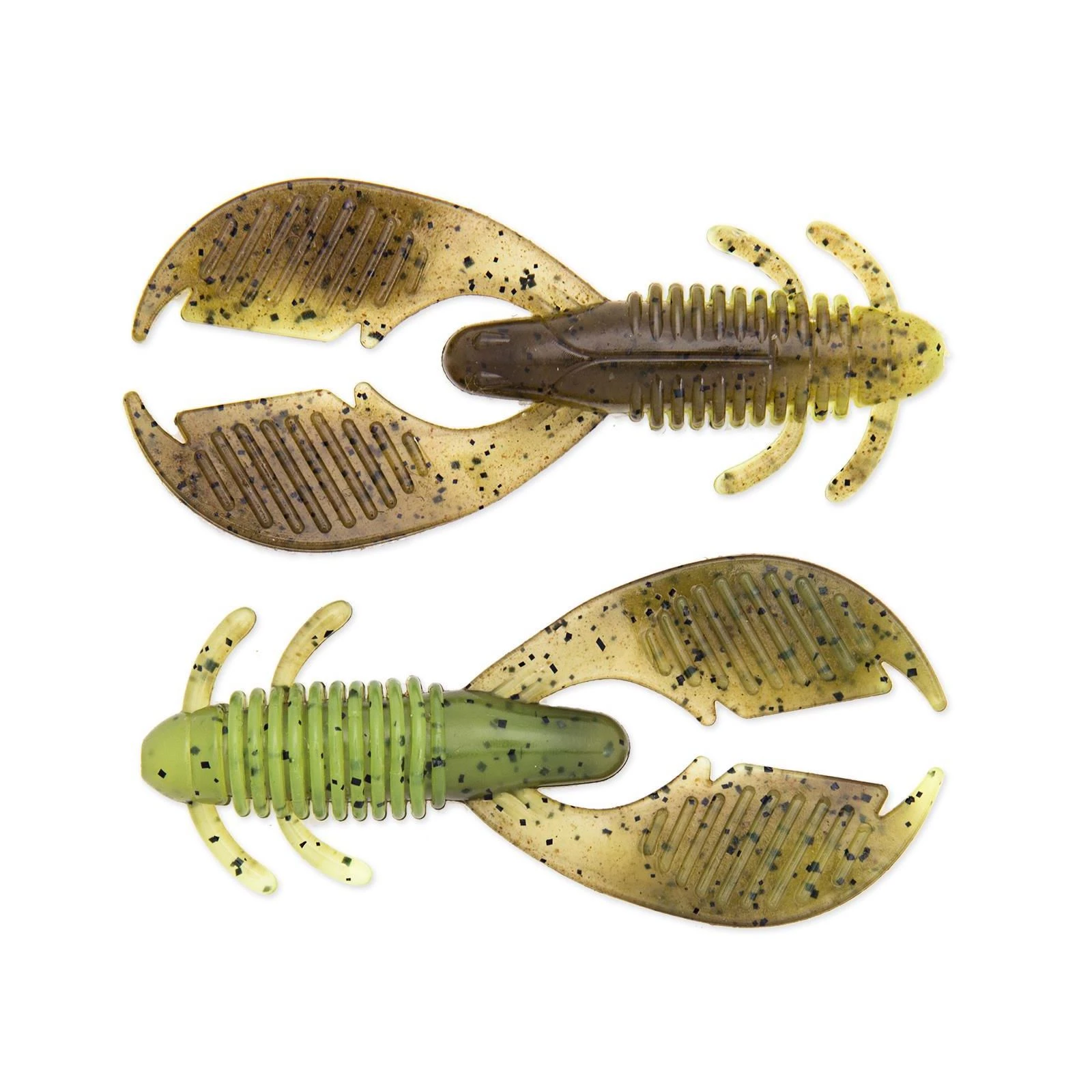 Reins AX Craw 3" Green Pumpkin Chartreuse