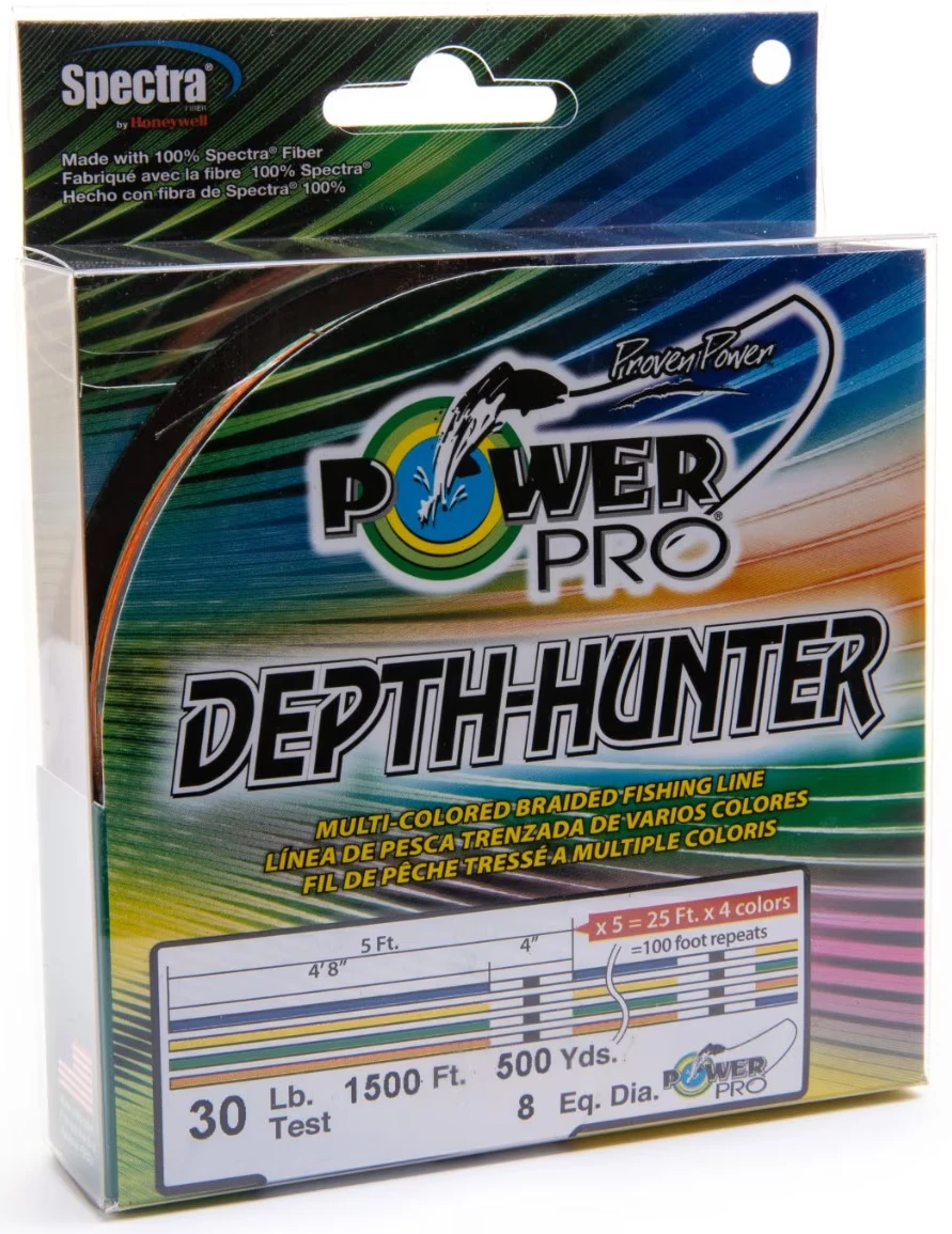 Power Pro Depth-Hunter 300m MC 0,15mm 9kg
