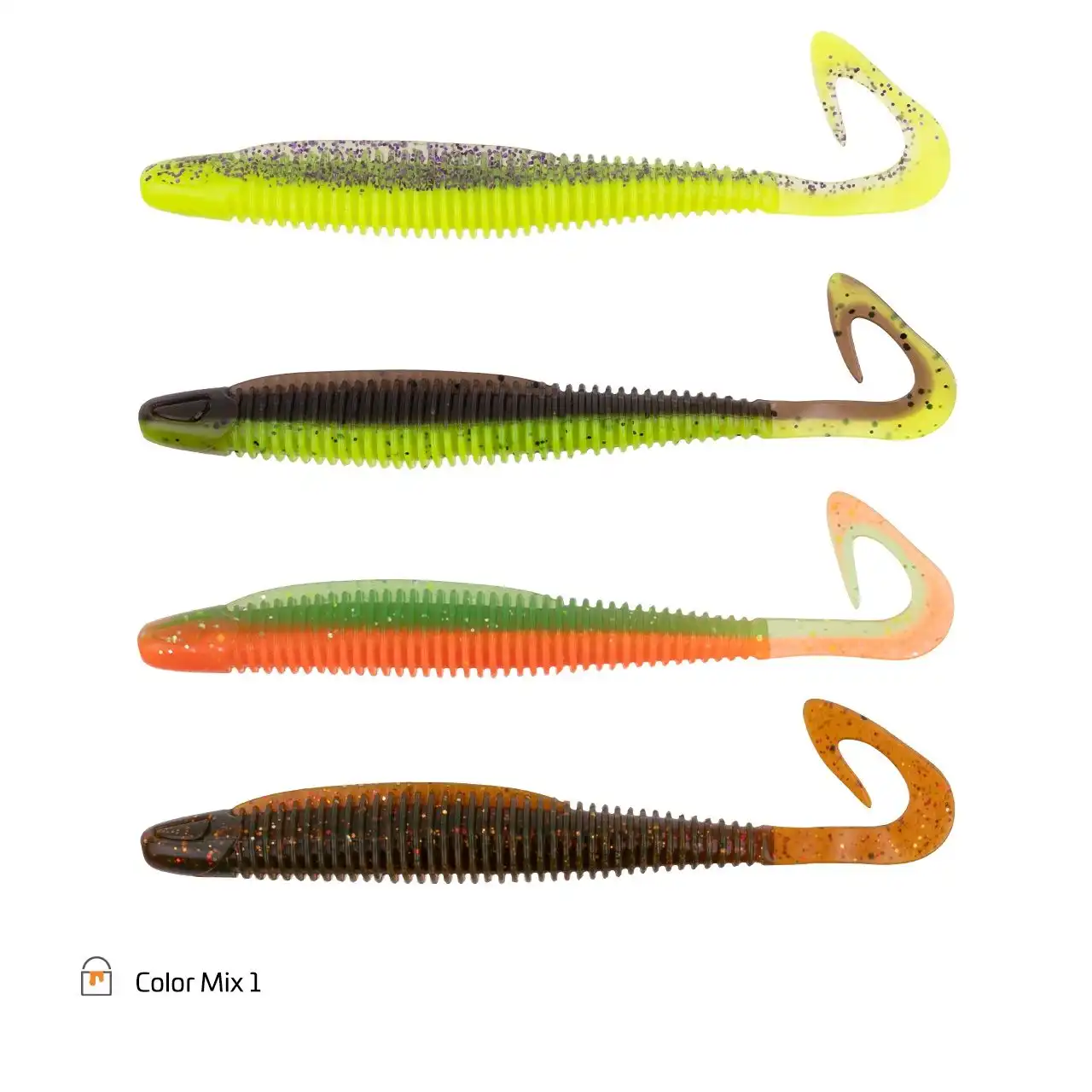 Zeck Boggy 12,5cm Color Mix 1