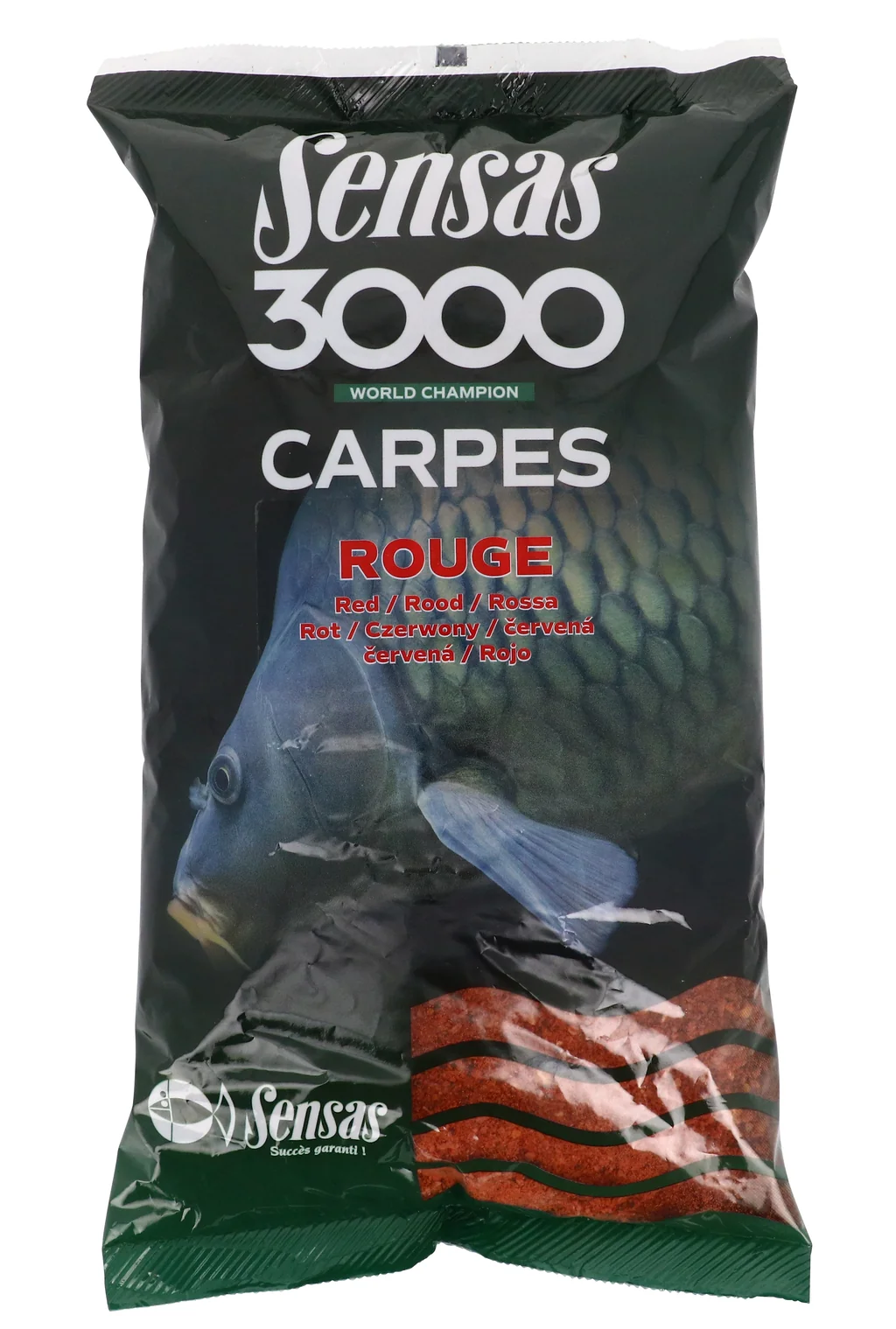 Sensas 3000 Carpes 1kg Karpfen Rot