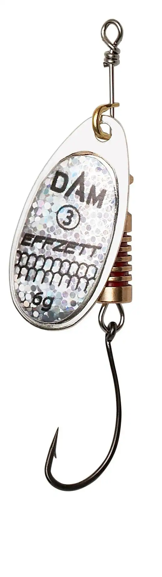 DAM FZ Singlehook Spinner #2 Reflex Silver