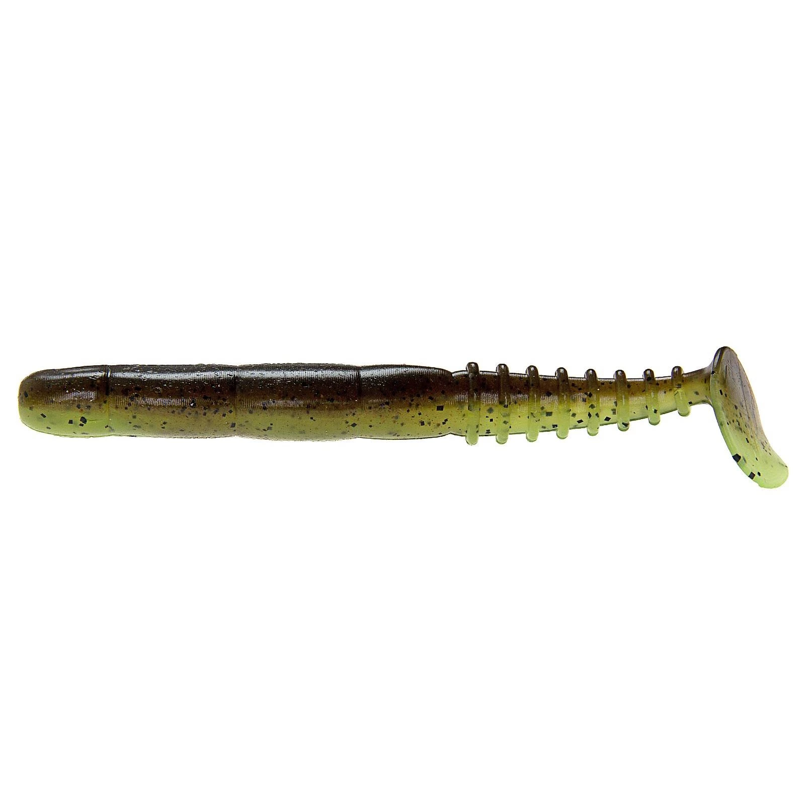 Reins FAT Rockvibe Shad 6,5" Green Pumpkin Chartreuse