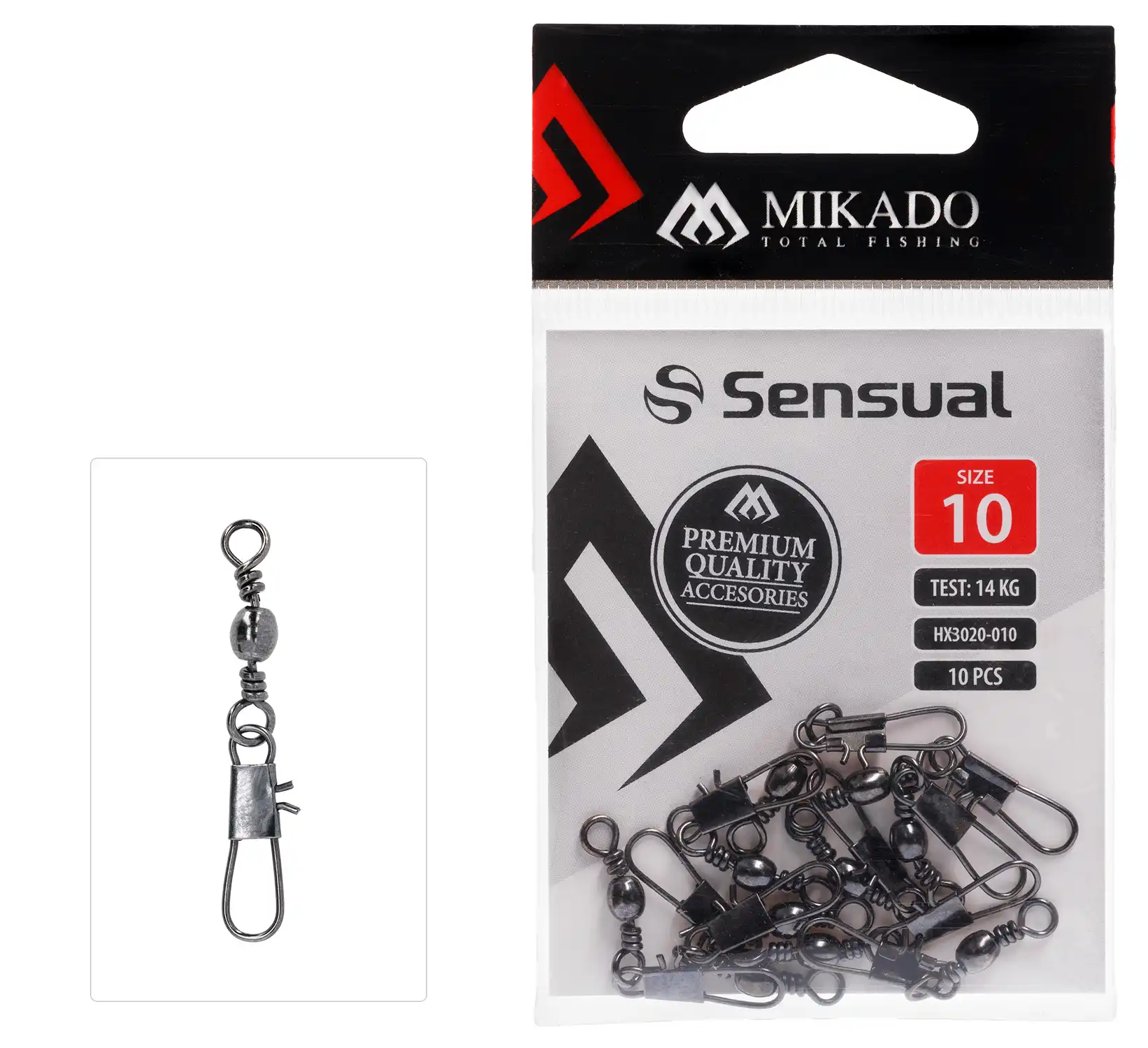 Mikado Tönnchenwirbel mit Sicherheitskarabiner #4