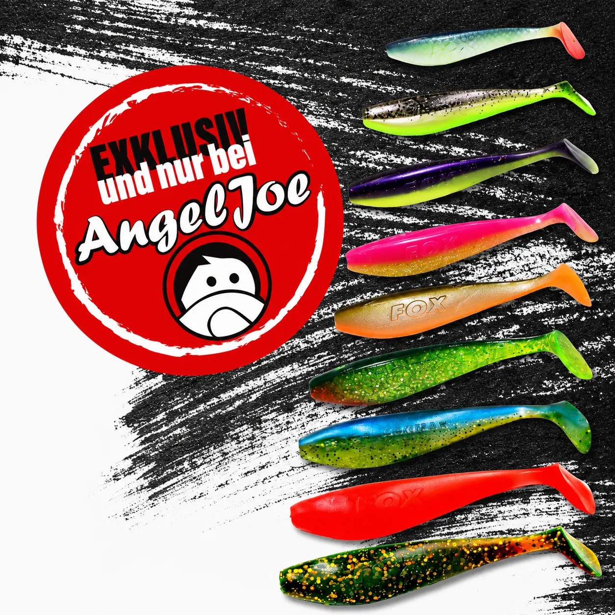 FOX RAGE ZANDER PRO SHAD Exklusive AngelJoe Sonderfarben