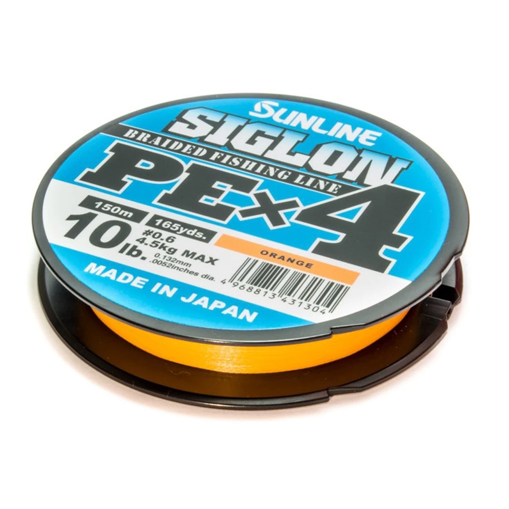 Sunline Siglon PE X4 150m Orange 0,19mm 9,2kg