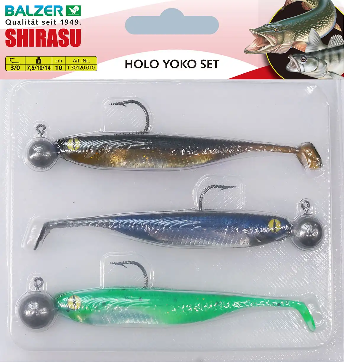 Balzer Holo Yoko Set 2g/3g/5g 6,5cm