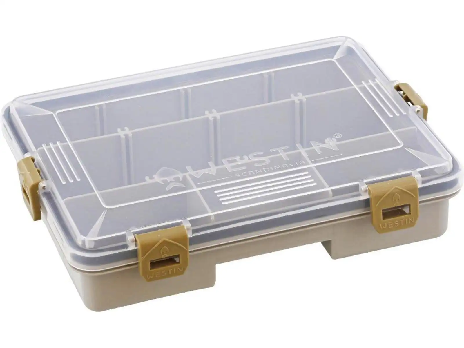 Westin W3 WP Tackle Box #S7 Grey/Clear
