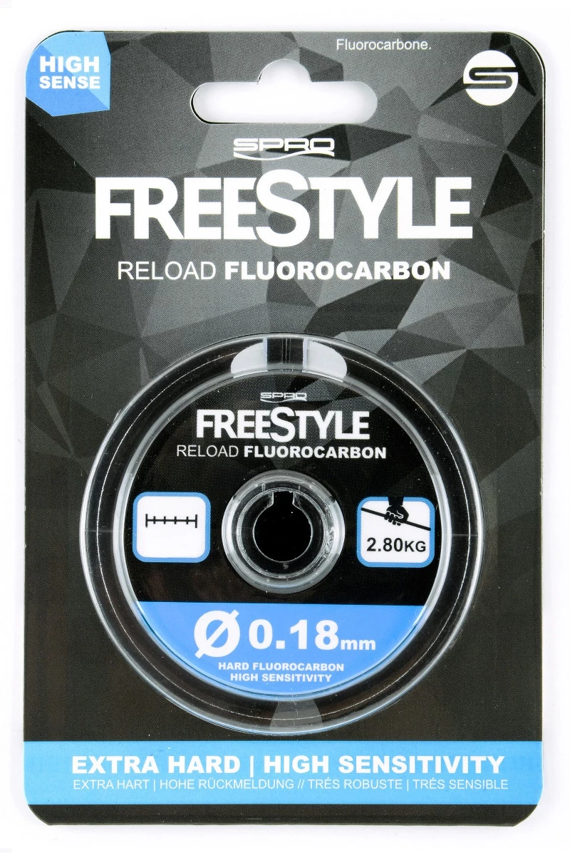 Freestyle Reload Fluorocarbon 30m Clear 0,18mm 2,8kg