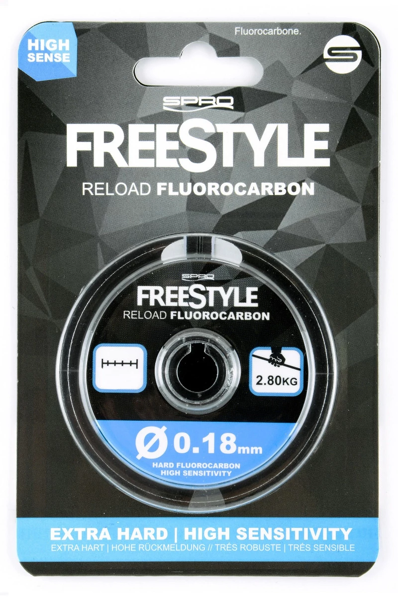 Freestyle Reload Fluorocarbon 30m Clear 0,35mm 7,52kg