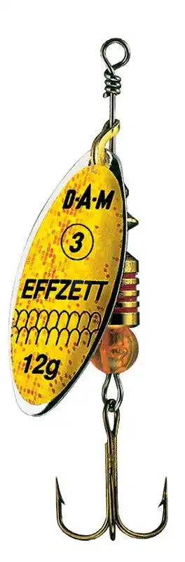 DAM FZ Predator Spinner #0 Reflex Yellow