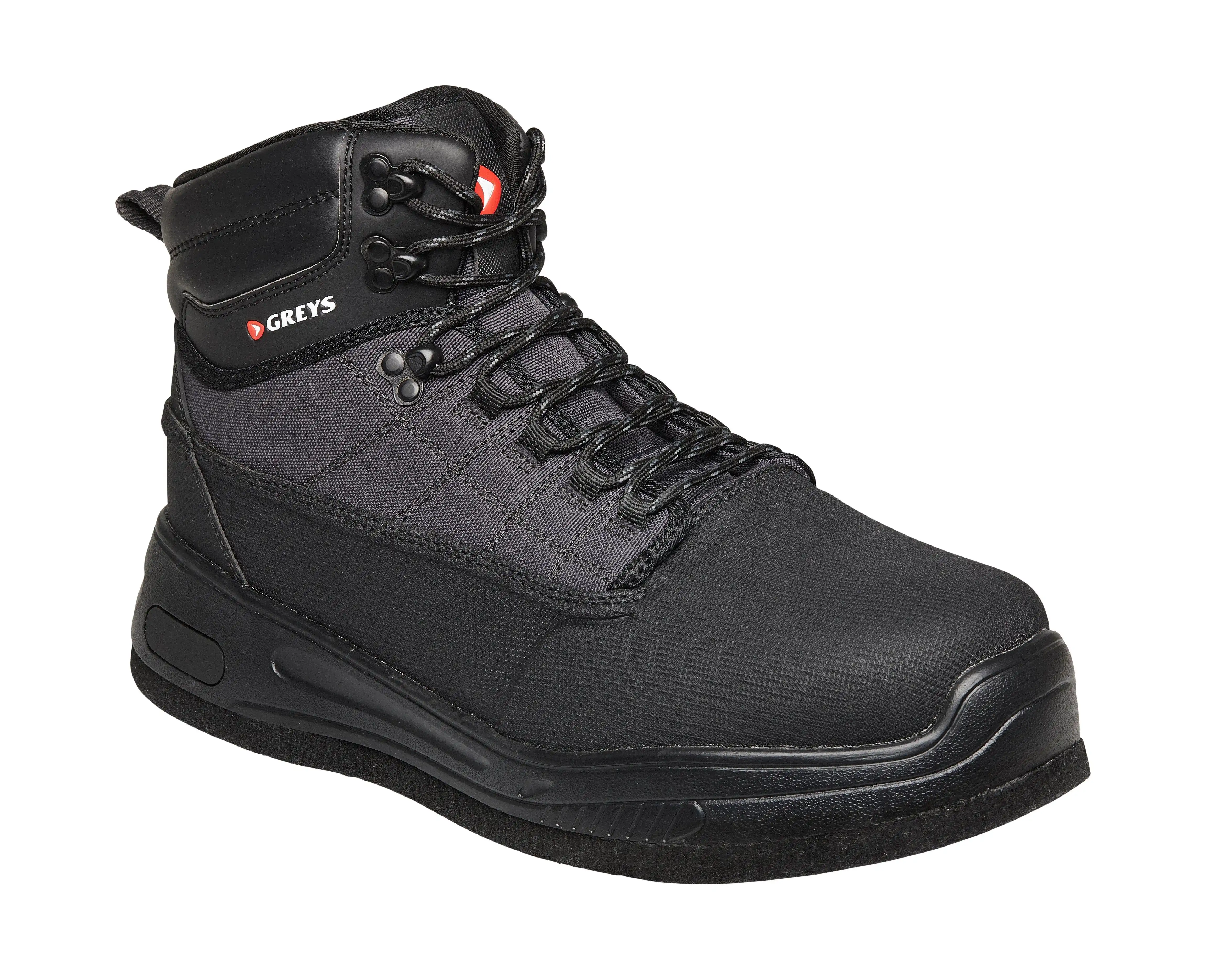Greys Tail Wading Boot Felt #42/43 Black